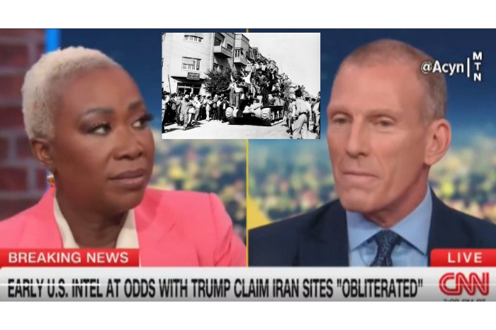 Joy Reid dalam siaran CNN membahas kudeta CIA di Iran 1953 dan dampaknya terhadap krisis sandera 1979