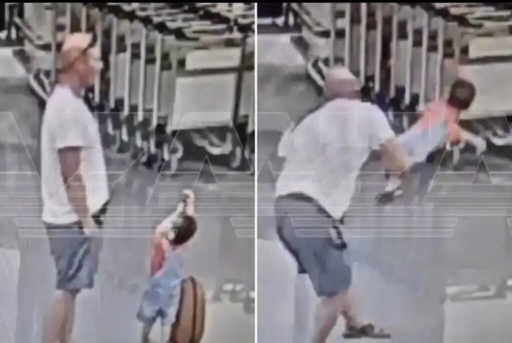 Cuplikan CCTV pria Yahudi banting bayi Iran di Bandara Moskwa