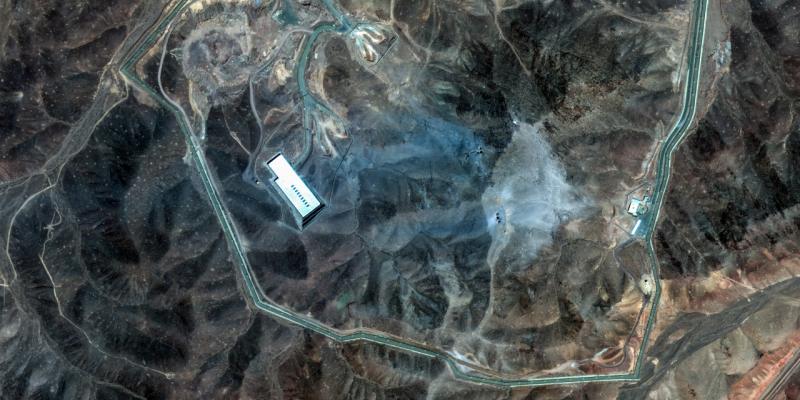 Citra satelit fasilitas Iran yang diserang AS dan Israel sebagai bagian dari rencana militer rahasia