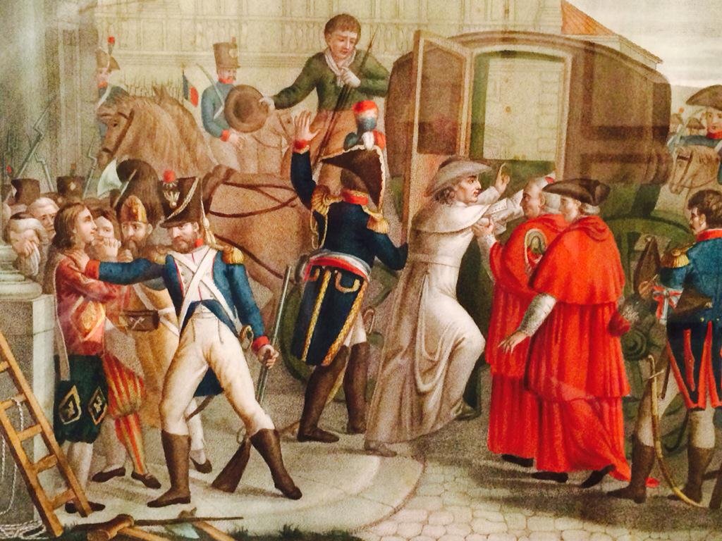 Ilustrasi pelengkap untuk artikel tentang quote Napoleon dan peran agama dalam meredam ketegangan kelas sosial.