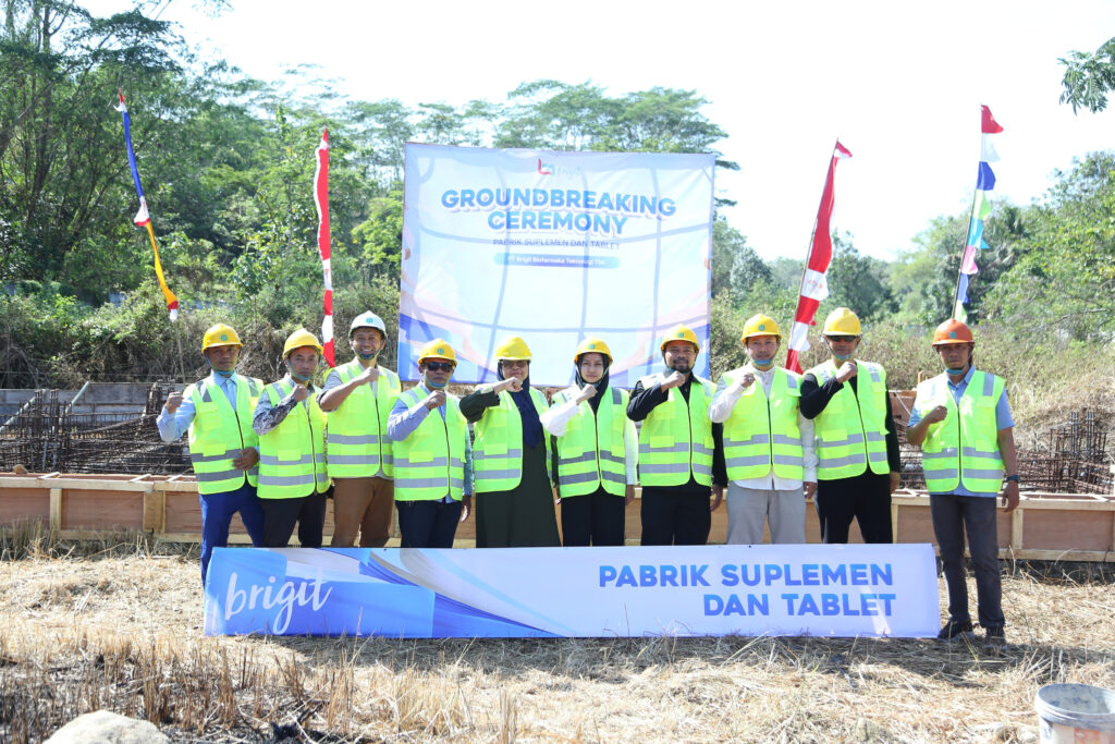 PT Brigit Biofarmaka Teknologi Tbk (OBAT) Resmikan Groundbreaking Pabrik Baru di Sukoharjo.