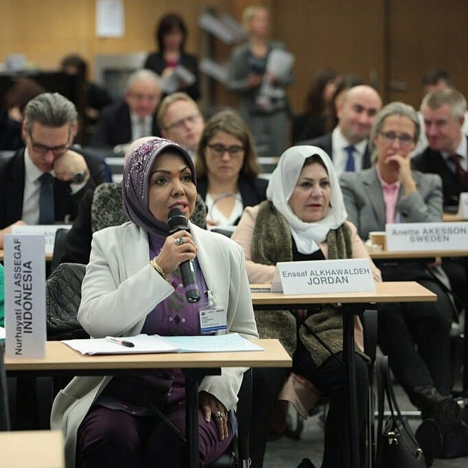 Nurhayati Ali Assegaf berbicara tentang lahirnya Nura Women Institute sebagai wadah perjuangan baru pasca dari DPR.