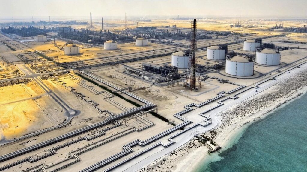 Fasilitas gas Ras Laffan di Qatar yang disebut dalam laporan Washington Post.