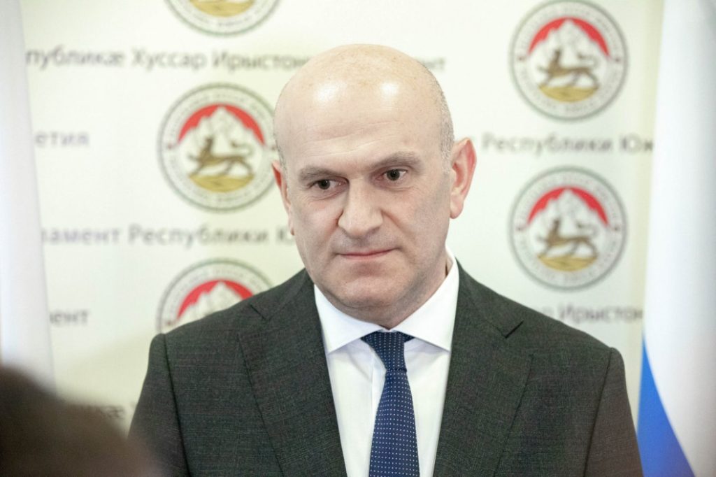 Akhsar Dzhioev, Minister of Foreign Affairs of the Republic of South Ossetia. Photo: Ministry of Foreign Affairs of the Republic of South Ossetia.
